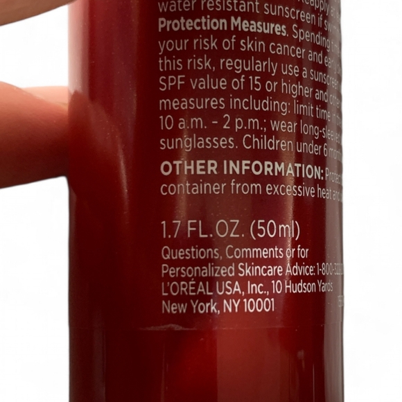 L'oreal Paris Revitalift Triple Power Broad Spectrum SPF 30 Sunscreen 1.7 FL oz - Picture 4 of 4